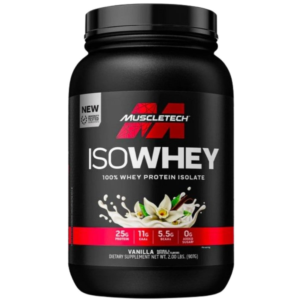 MuscleTech Iso Whey 100% Whey Protein Isolate - Суроватъчен протеин изолат
