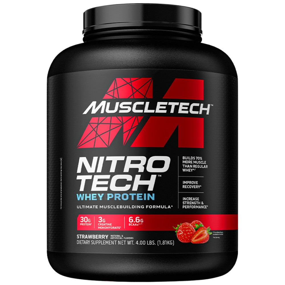 MuscleTech Nitro Tech Whey Protein - Суроватъчен протеин