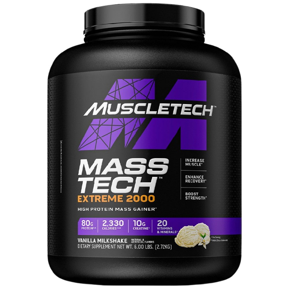 MuscleTech Mass Tech Extreme 2000 - Висококалоричен гейнър