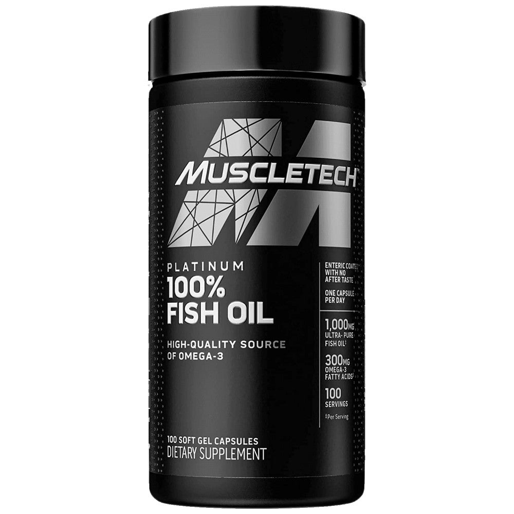 MuscleTech Platinum Omega Fish Oil - Рибено масло Омега 3