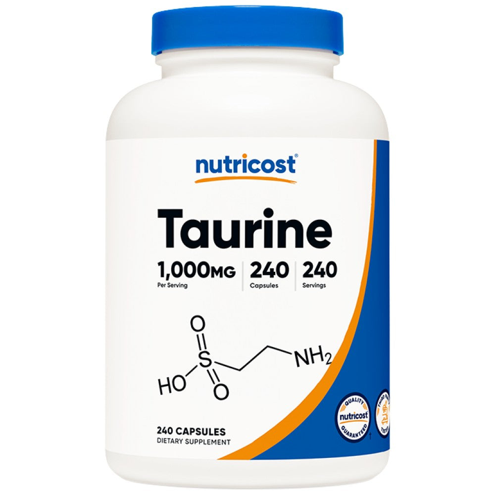 Nutricost Taurine 1000 mg - Таурин 1000 mg