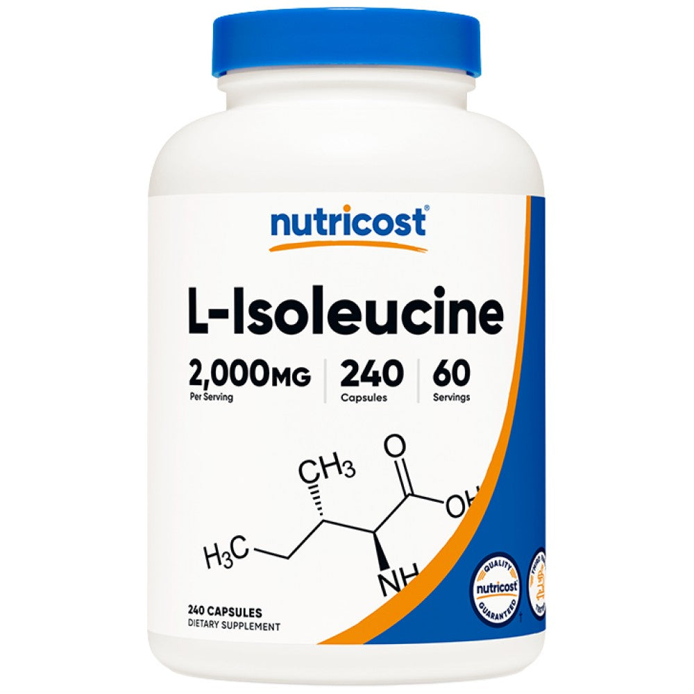 Nutricost L-Isoleucine 2000 mg - L-Изолевцин 2000 mg