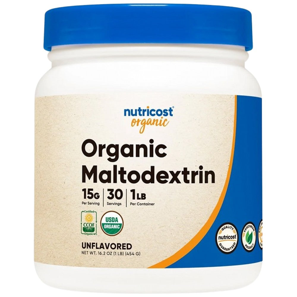 Nutricost Organic Maltodextrin Powder - Био малтодекстрин на прах