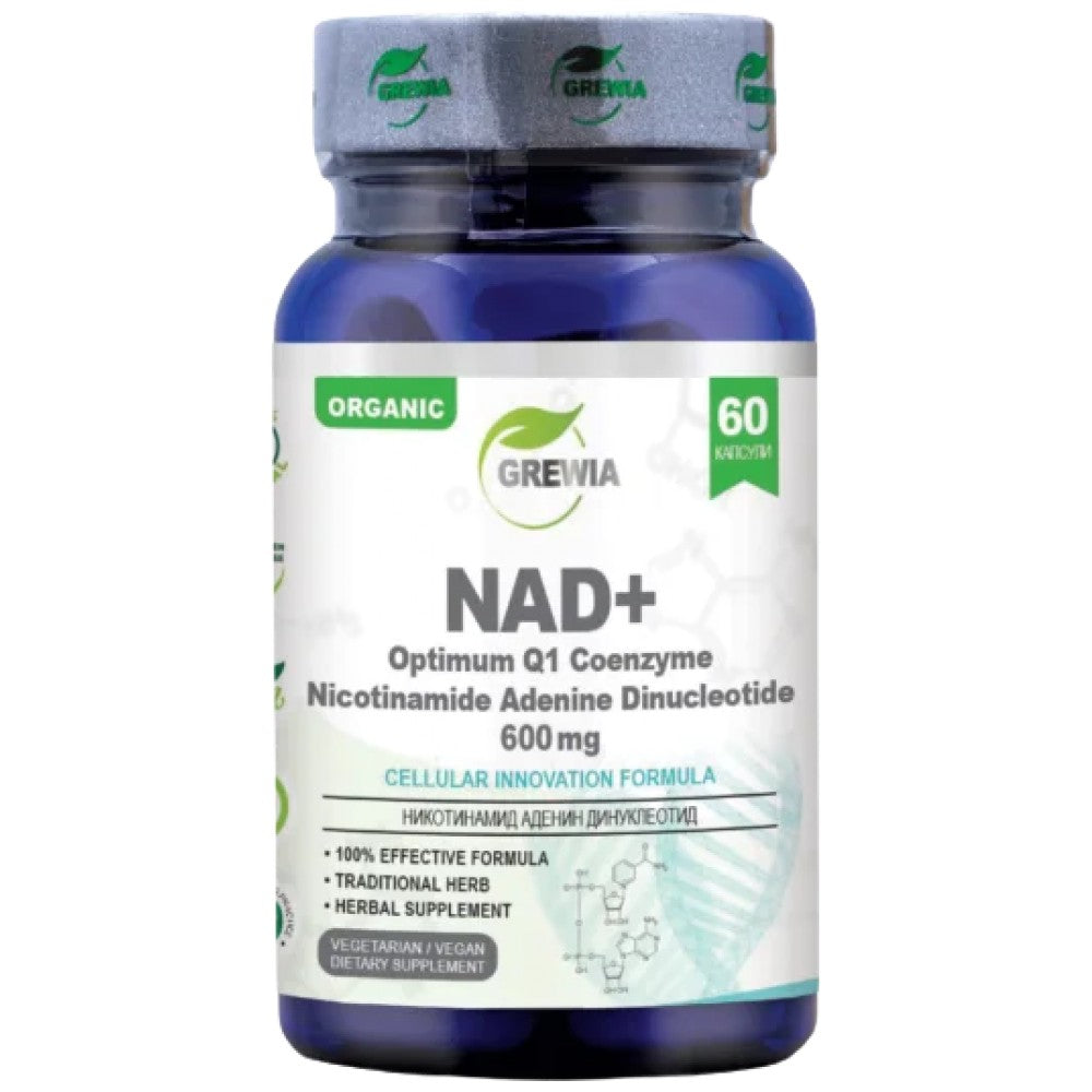 Grewia NAD+ Optimum Q1 Nicotinamide Riboside Chloride 600 mg - NAD+ никотинамид рибозид 600 mg
