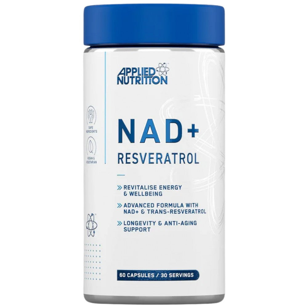 Applied Nutrition NAD + Resveratrol - NAD+ с ресвератрол