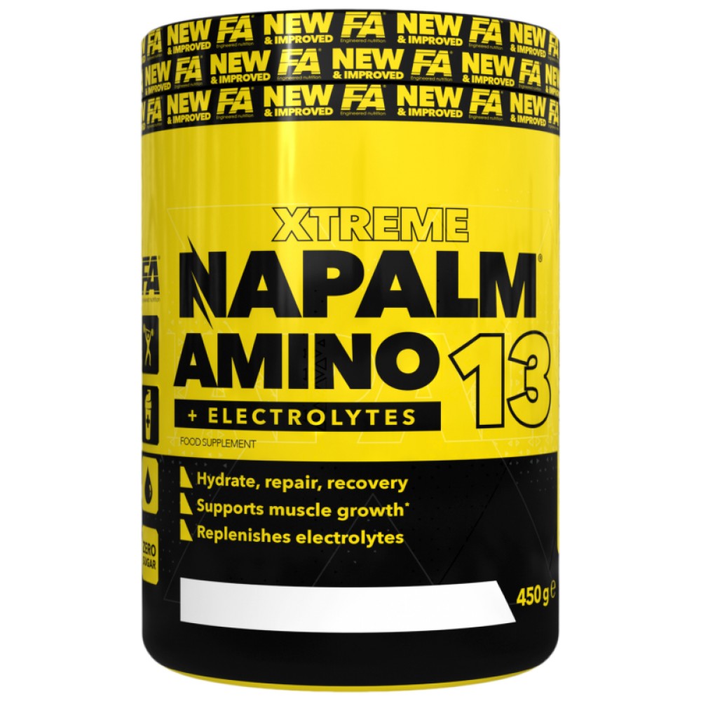 FA Nutrition Xtreme Napalm Amino 13 + Electrolytes - Аминокиселини с електролити