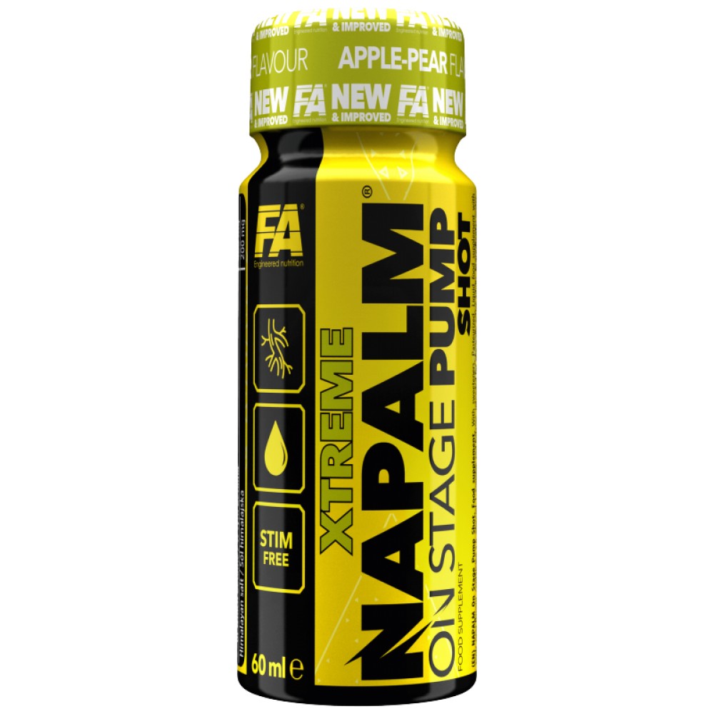 FA Nutrition Napalm On Stage Pump Shot - NO бустер шот за помпа