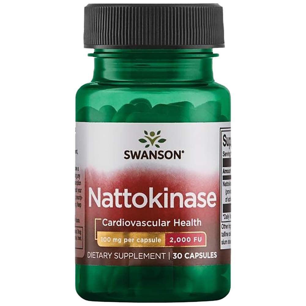 SWANSON Nattokinase 2000 FUs 100 mg - Натокиназа 2000 FUs 100 mg