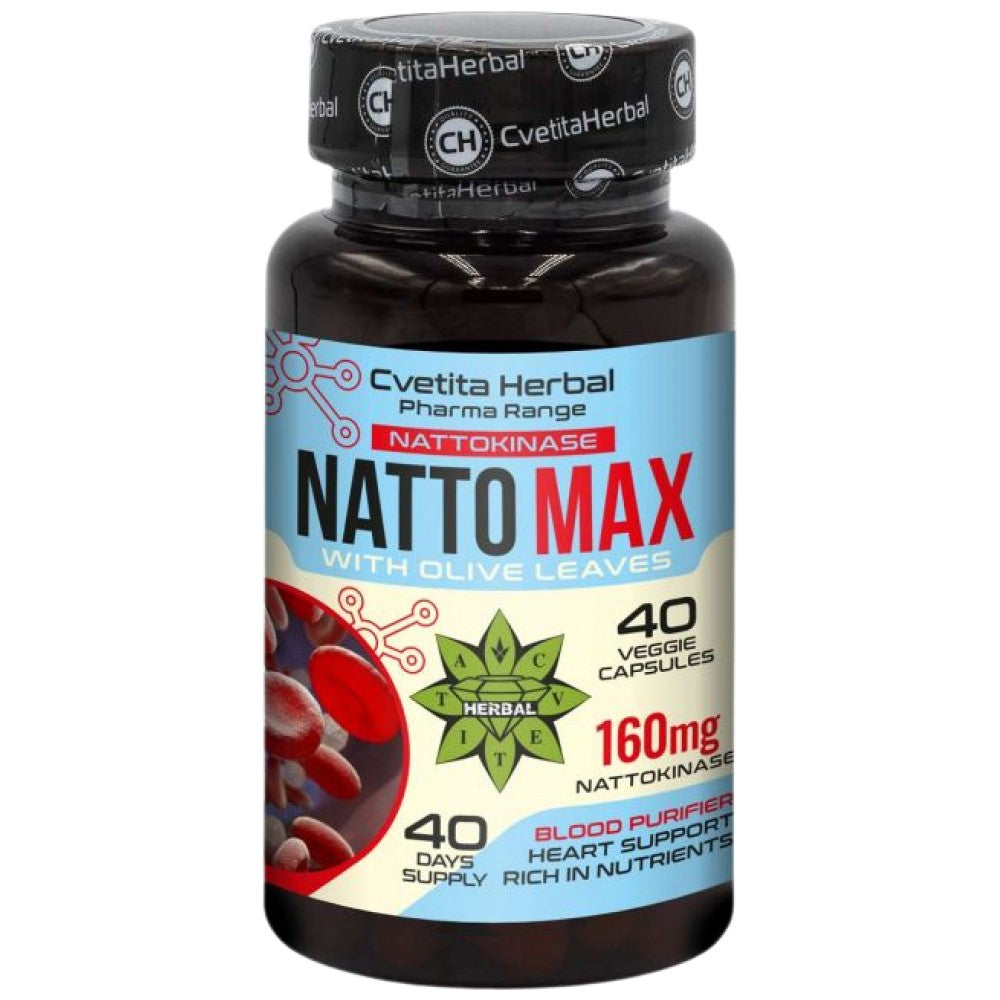 Cvetita Herbal Natto Max 160 mg - Натокиназа 160 mg