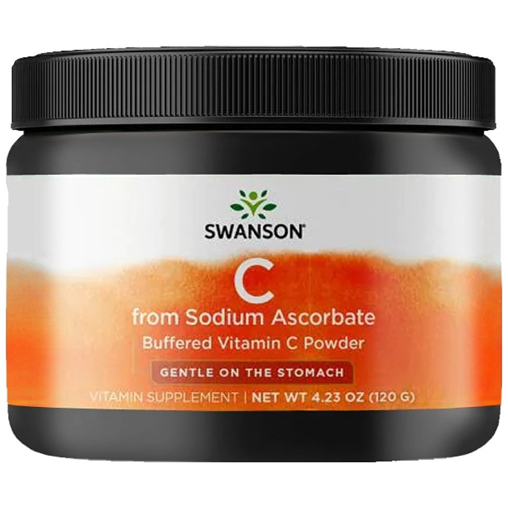 SWANSON Buffered Sodium Ascorbate Vitamin C Powder - Буфериран Витамин Ц на прах