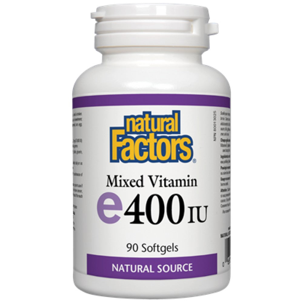 Natural Factors Vitamin E 400 IU Natural Source 268 mg - Натурален Витамин E 400 IU