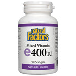 Natural Factors Vitamin E 400 IU Natural Source 268 mg - Натурален Витамин E 400 IU