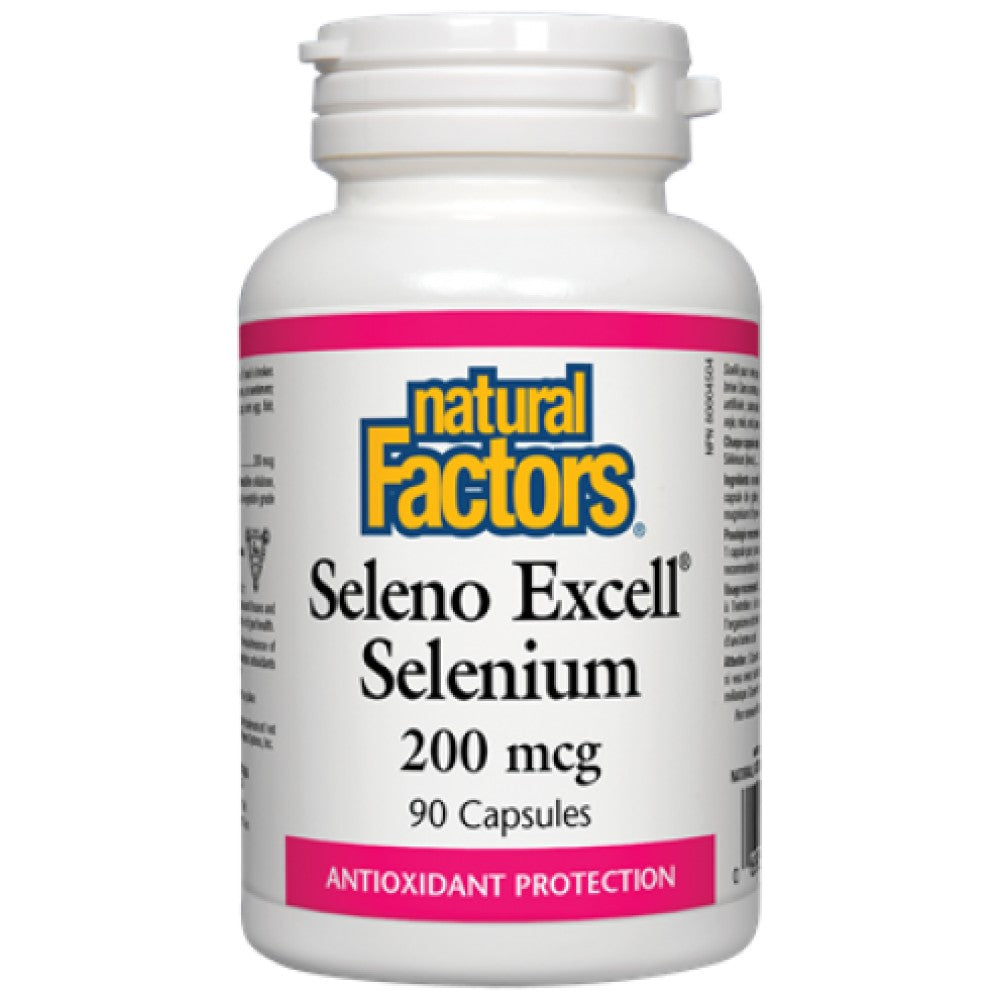 Natural Factors Seleno Excell Selenium 200 mcg - Селен 200 mcg