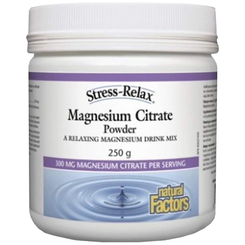 Natural Factors Magnesium Citrate Powder - Магнезиев цитрат на прах
