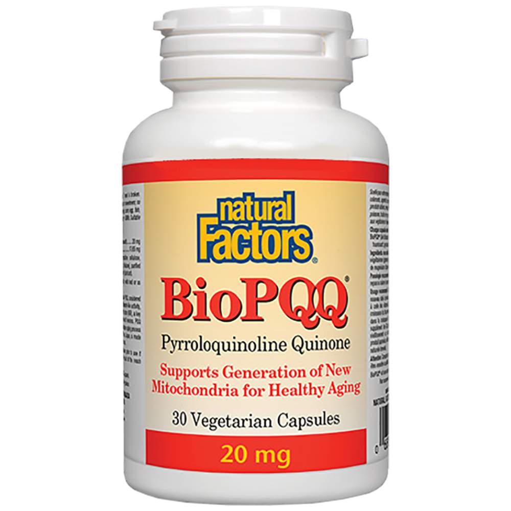 Natural Factors Bio PQQ 20 mg - PQQ 20 mg за митохондриите