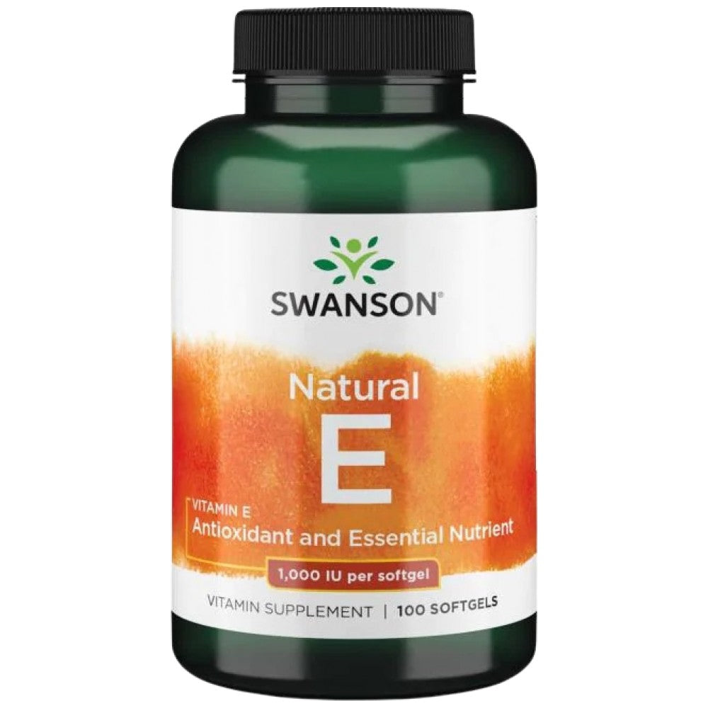 SWANSON Natural Vitamin E 1000 IU - Натурален Витамин E 1000 IU