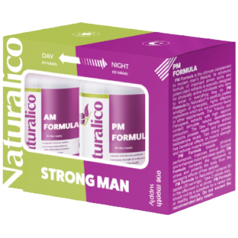 Naturalico Strong Man AM/PM Formula - Формула за мъже ден и нощ