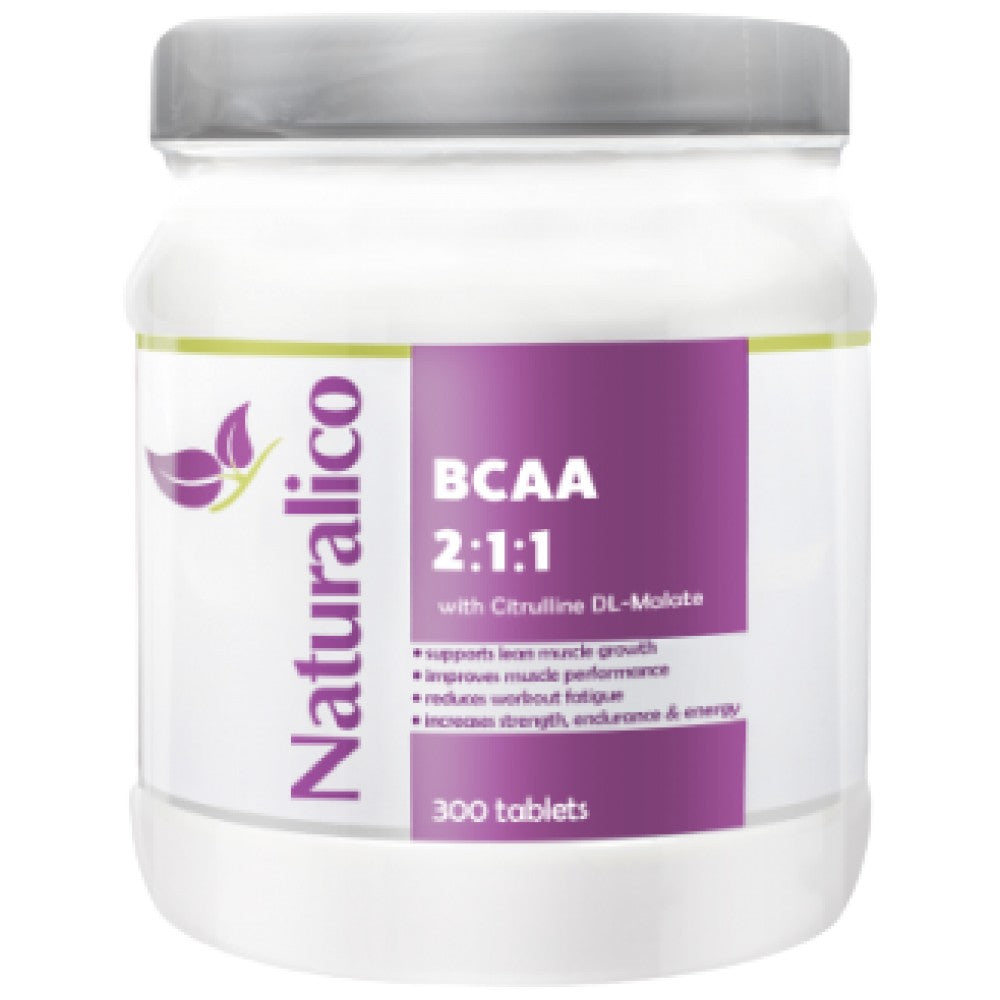 Naturalico BCAA 2:1:1 - Аминокиселини BCAA 2:1:1