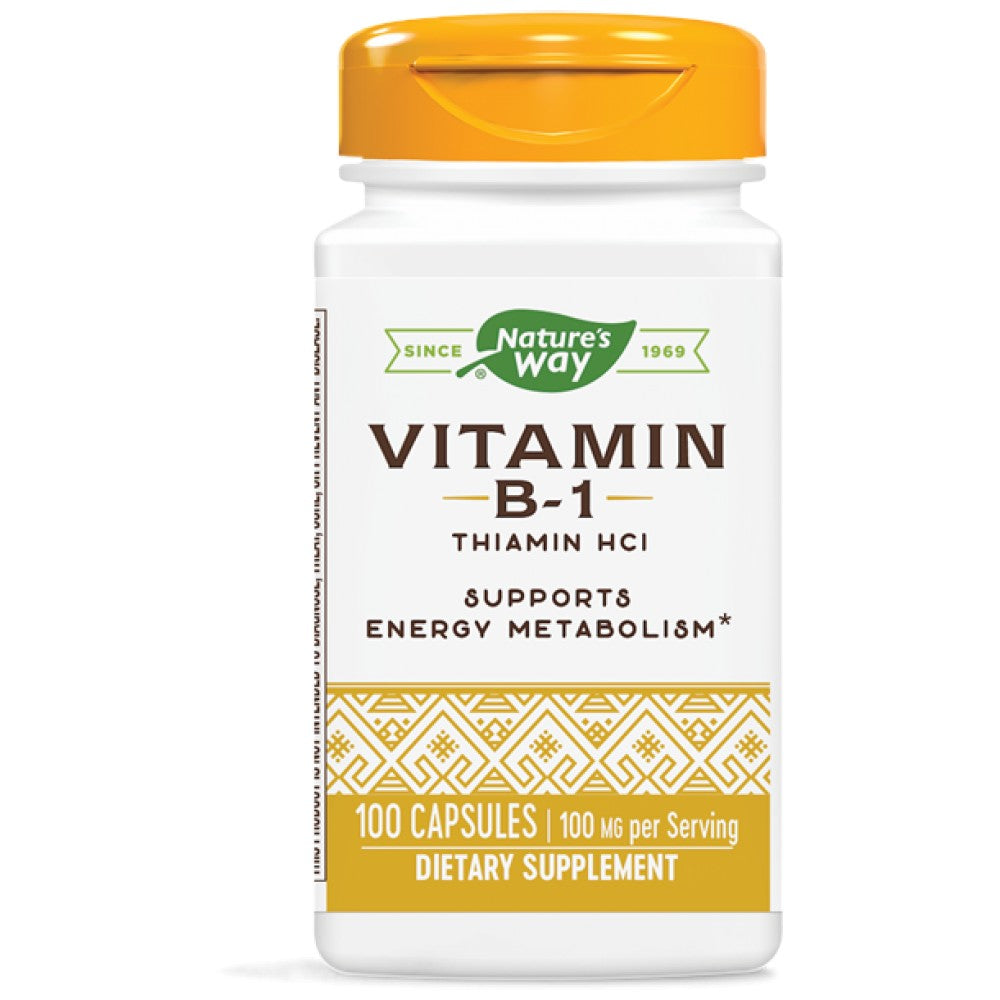 Nature’s Way Vitamin B1 100 mg - Витамин Б1 100 mg (Тиамин)