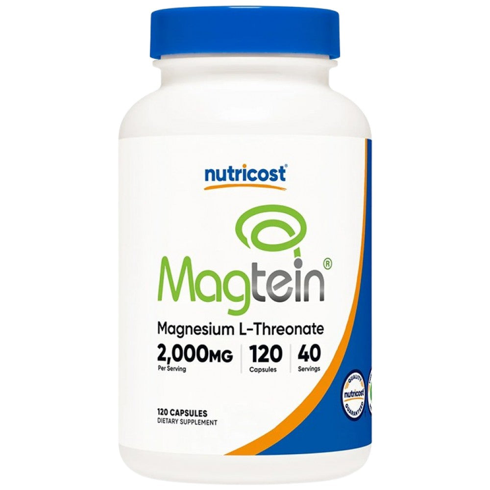 Nutricost Magtein Magnesium L-Threonate 2000 mg - Магнезиев треонат Magtein 2000 mg
