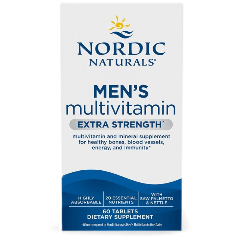 Nordic Naturals Men's Multivitamin Extra Strength - Мултивитамини за мъже висока доза