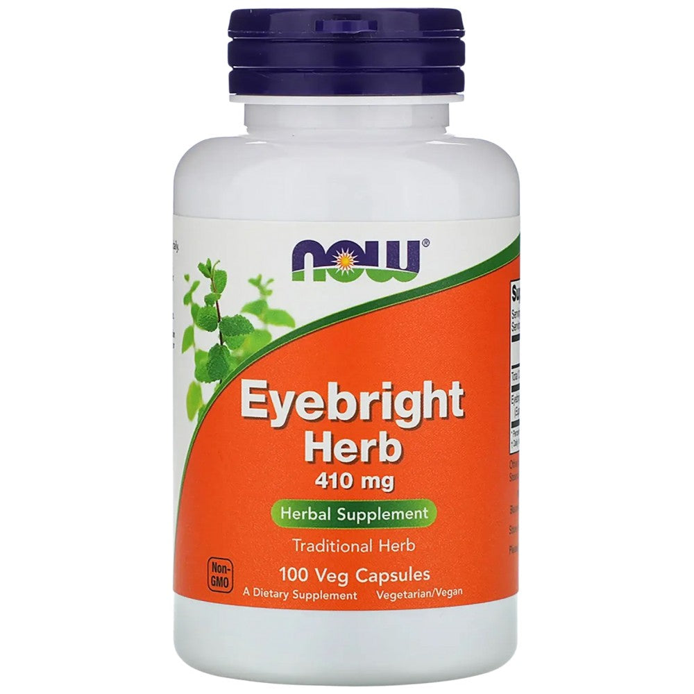 NOW Foods Eyebright Herb 410 mg - Очанка 410 mg