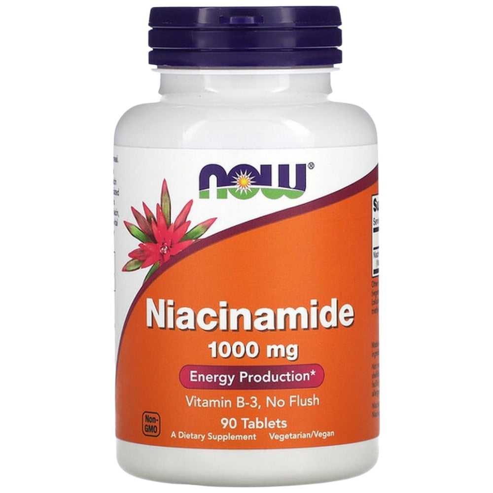 NOW Foods Niacinamide 1000 mg - Ниацинамид 1000 mg