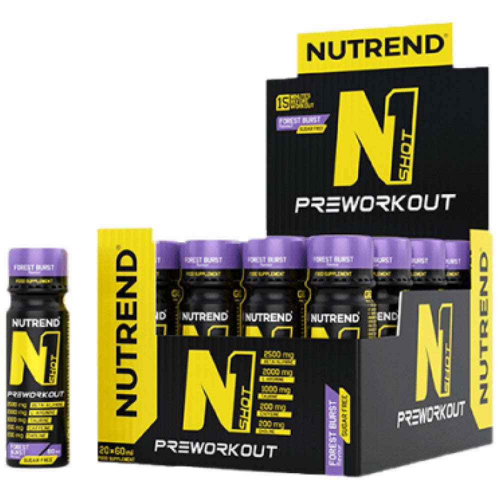 Nutrend N1 Pre-Workout Shot - Предтренировъчен шот