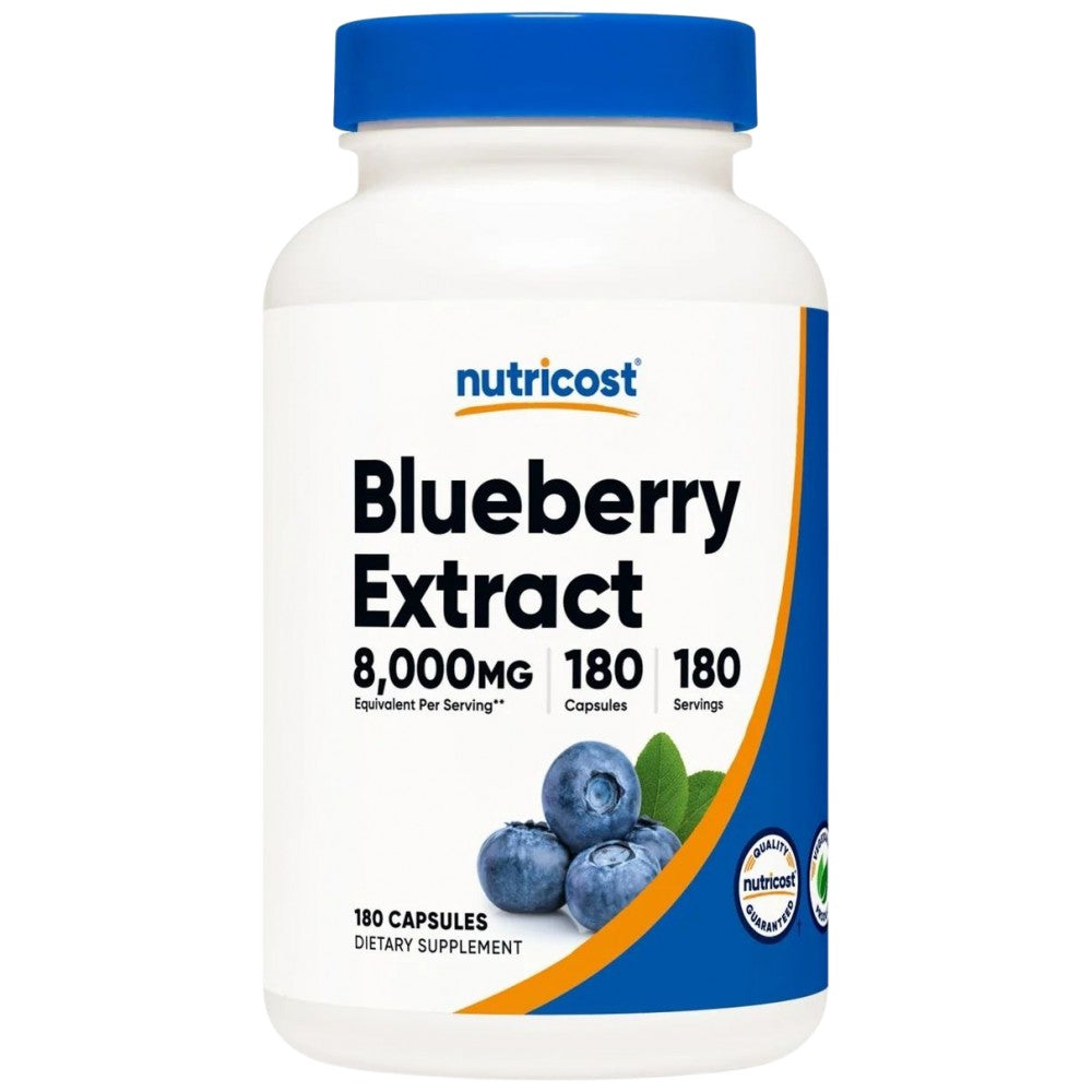 Nutricost Blueberry Extract 8000 mg - Боровинка екстракт 8000 mg