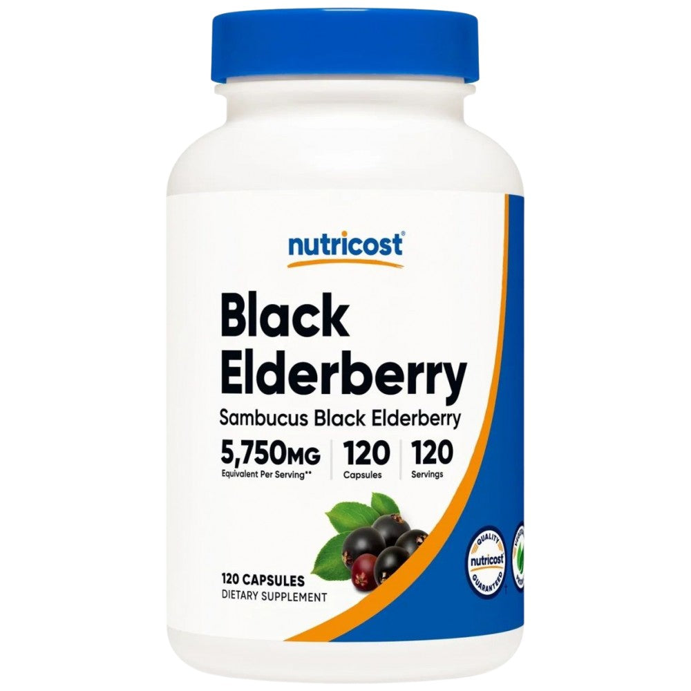Nutricost Black Elderberry 575 mg 10:1 - Черен бъз 575 mg