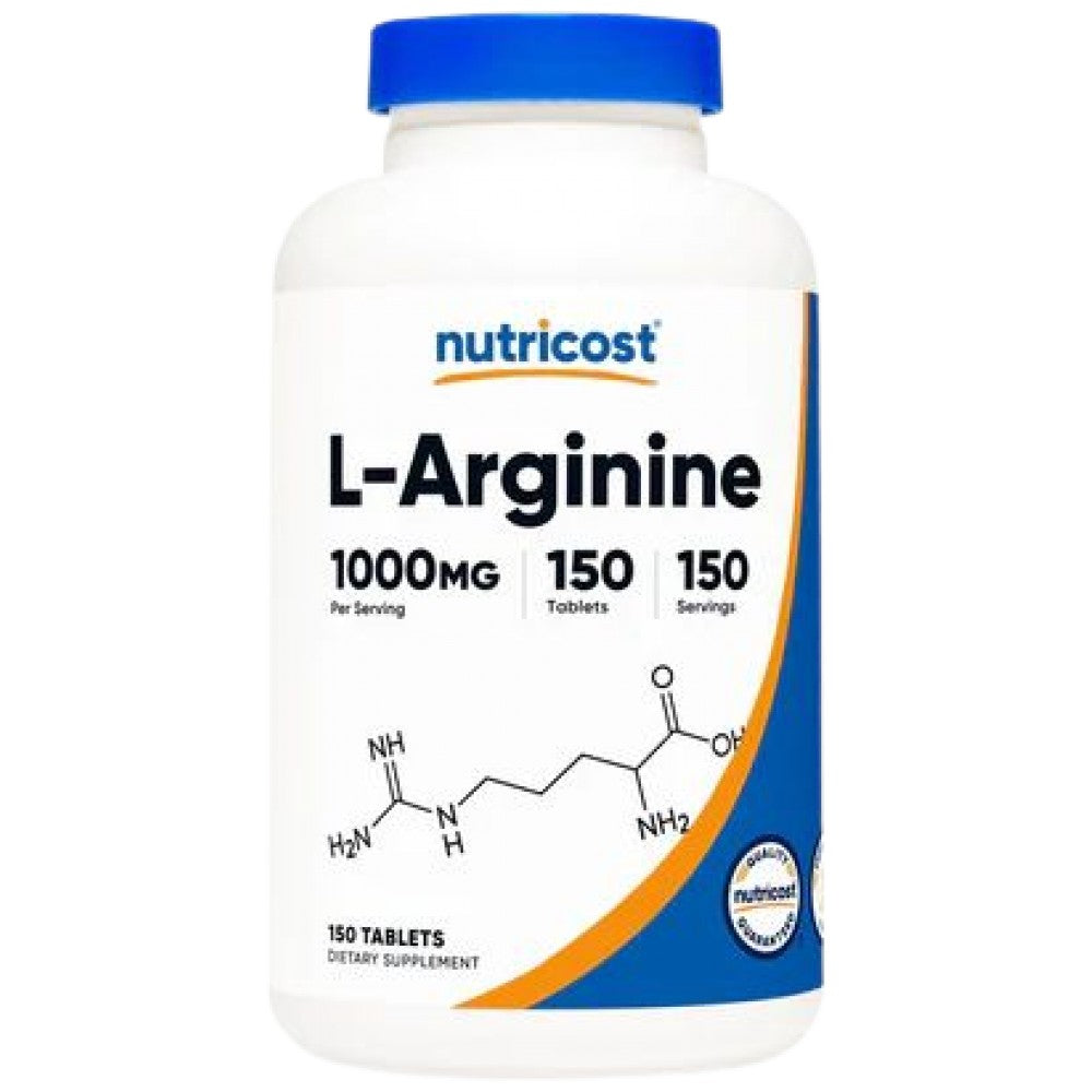 Nutricost L-Arginine 1000 mg - L-Аргинин 1000 mg
