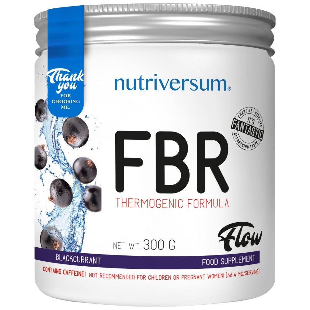 Nutriversum FBR Flow Thermogenic Fat Burner Powder - Термогенен фетбърнър на прах