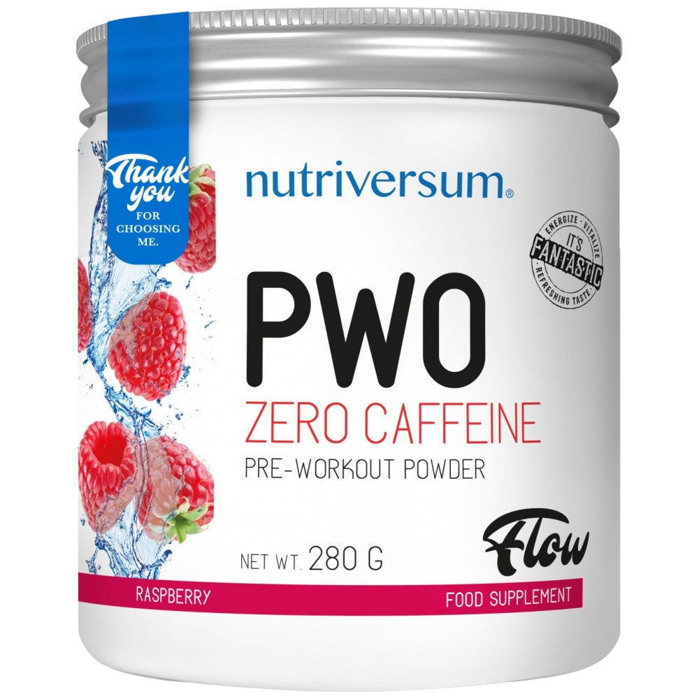 Nutriversum PWO Zero Caffeine Stim-Free Pre-Workout Powder - Предтренировка без кофеин