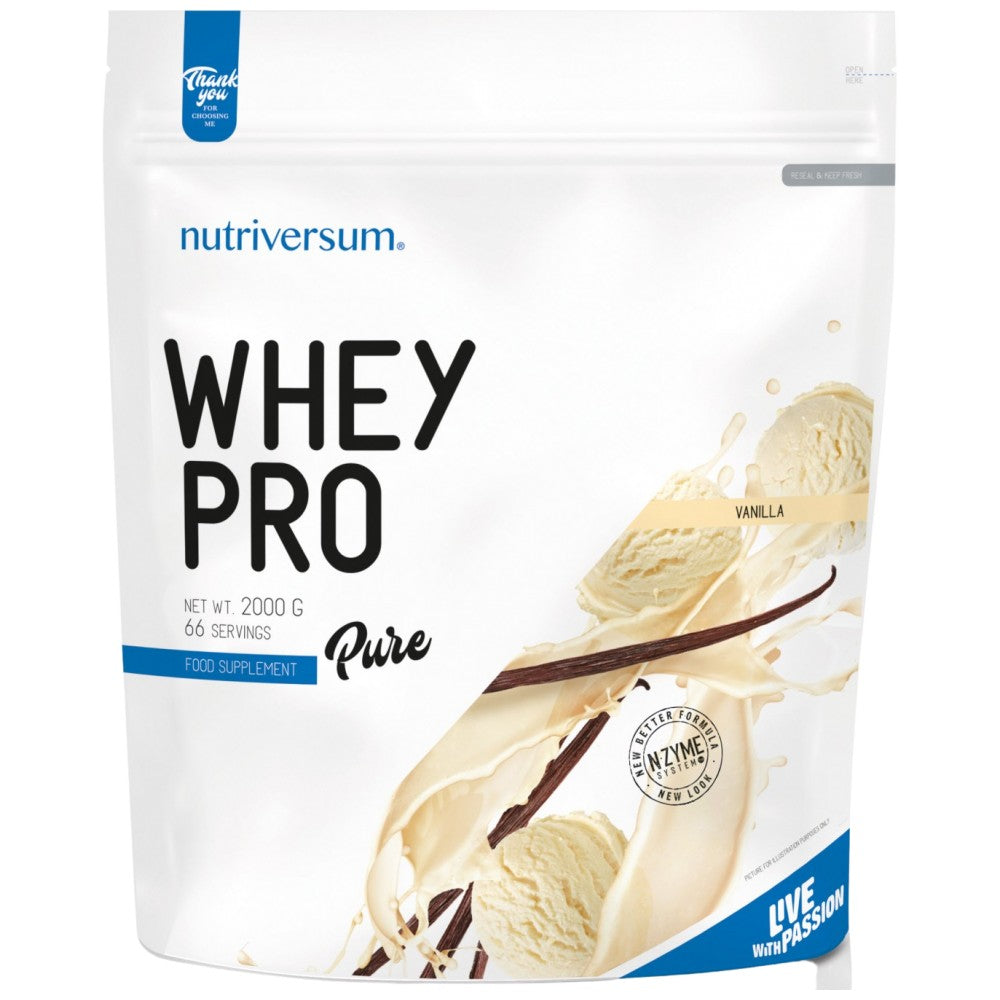 Nutriversum Whey Pro Pure - Суроватъчен протеин с ензими