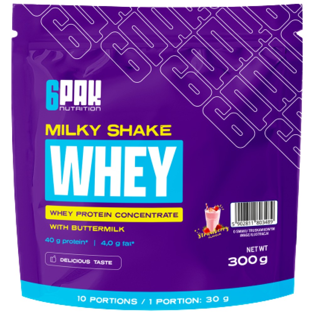 6PAK Nutrition Milky Shake Whey - Суроватъчен протеин