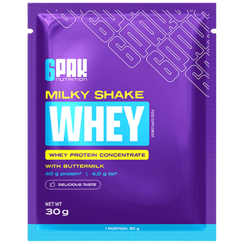 6PAK Nutrition Milky Shake Whey - Суроватъчен протеин