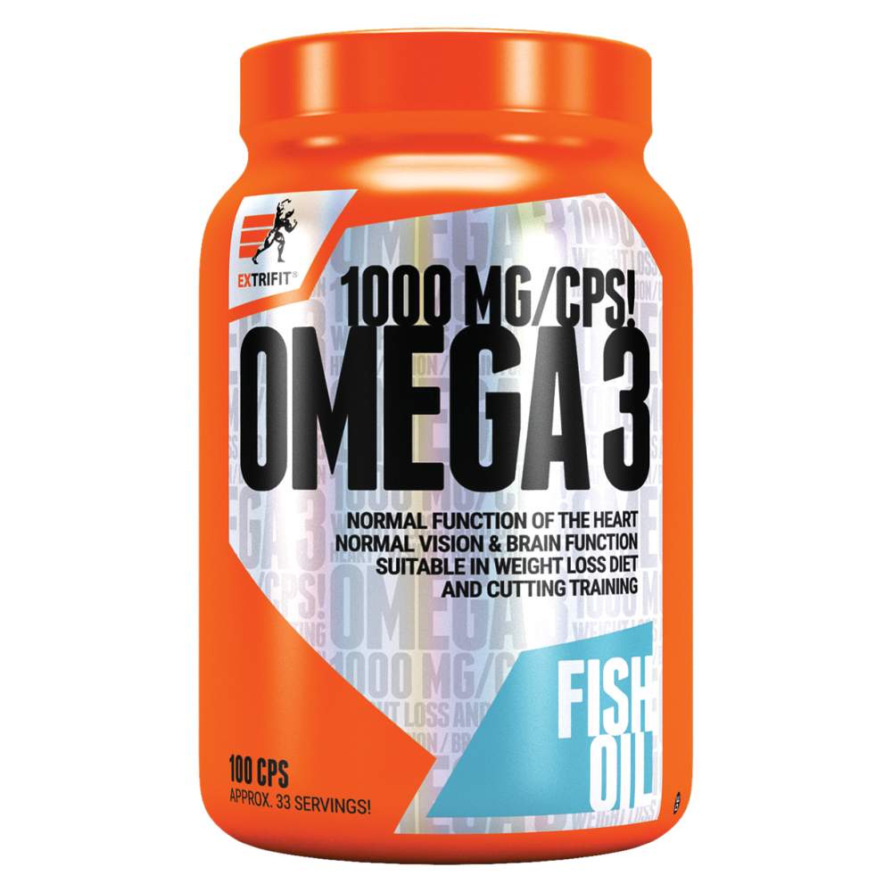 Extrifit Sports Nutrition Omega 3 1000 mg - Омега 3 рибено масло 1000 mg