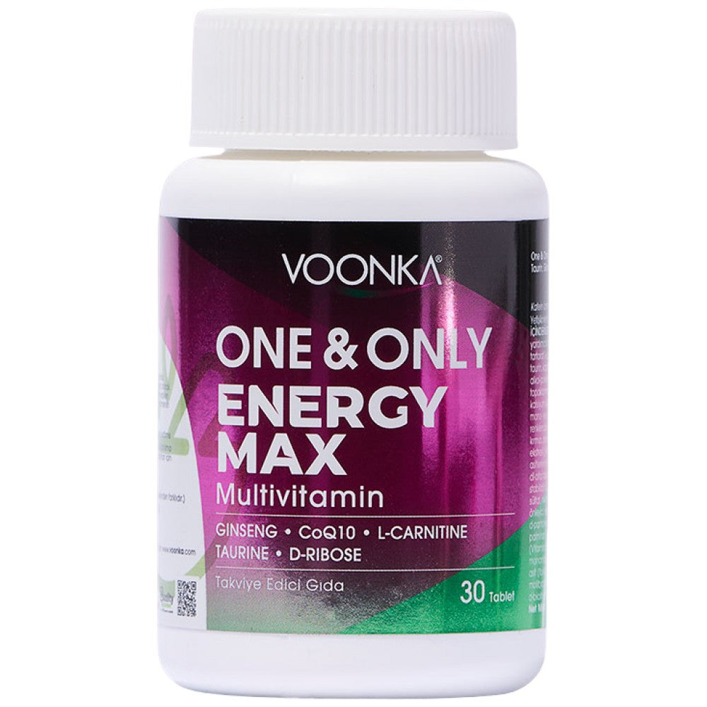 Voonka One & Only Energy Max - Мултивитамини за енергия