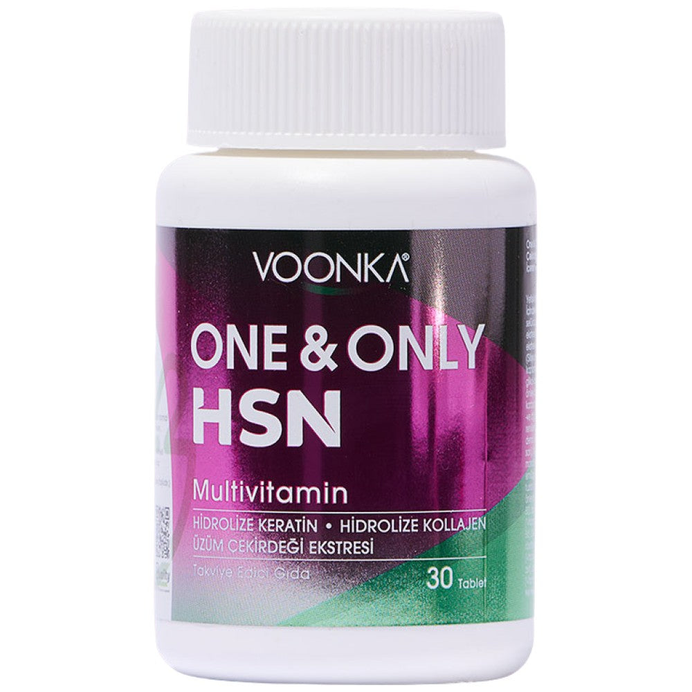 Voonka One & Only HSN - Мултивитамини за коса, кожа и нокти