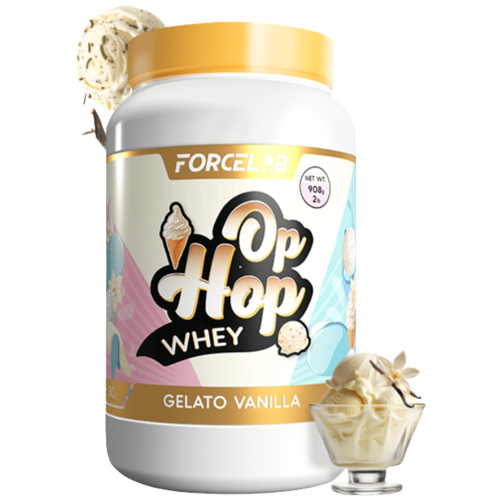Forcelab Op Hop Whey WPC - Суроватъчен протеин концентрат