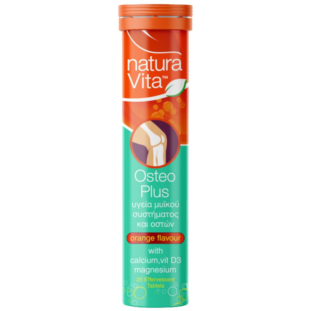 Natura Vita Osteo plus Calcium & Magnesium - Калций и магнезий за кости