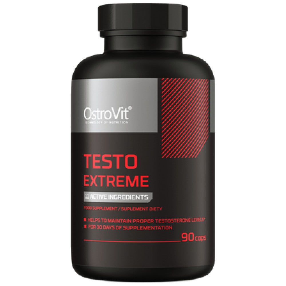 OstroVit Testo Extreme with Maca, Fenugreek & Tribulus - Тестостеронов бустер с мака и трибулус