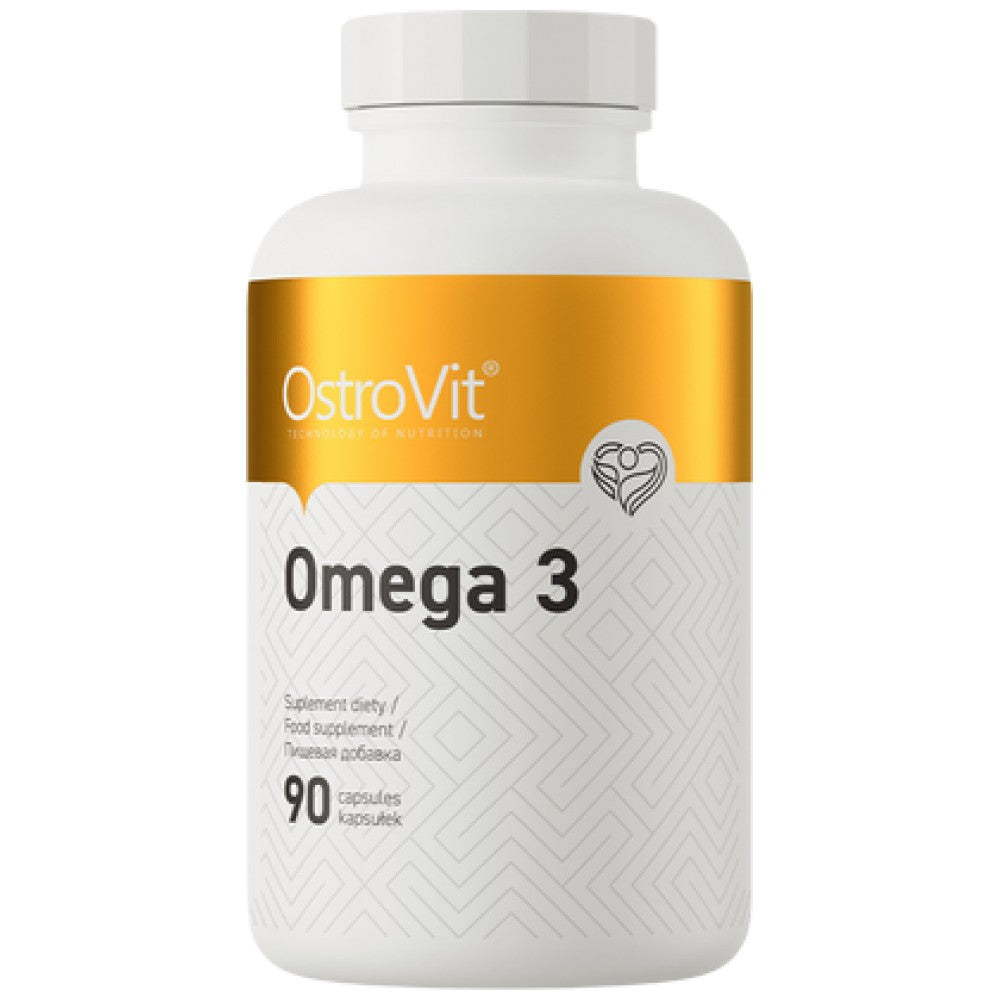 OstroVit Omega 3 1000 mg - Омега 3 рибено масло 1000 mg
