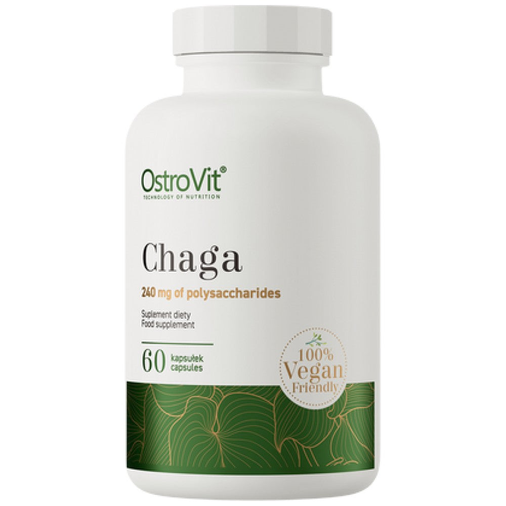 OstroVit Chaga 600 mg Vege - Чага 600 mg (Веган)