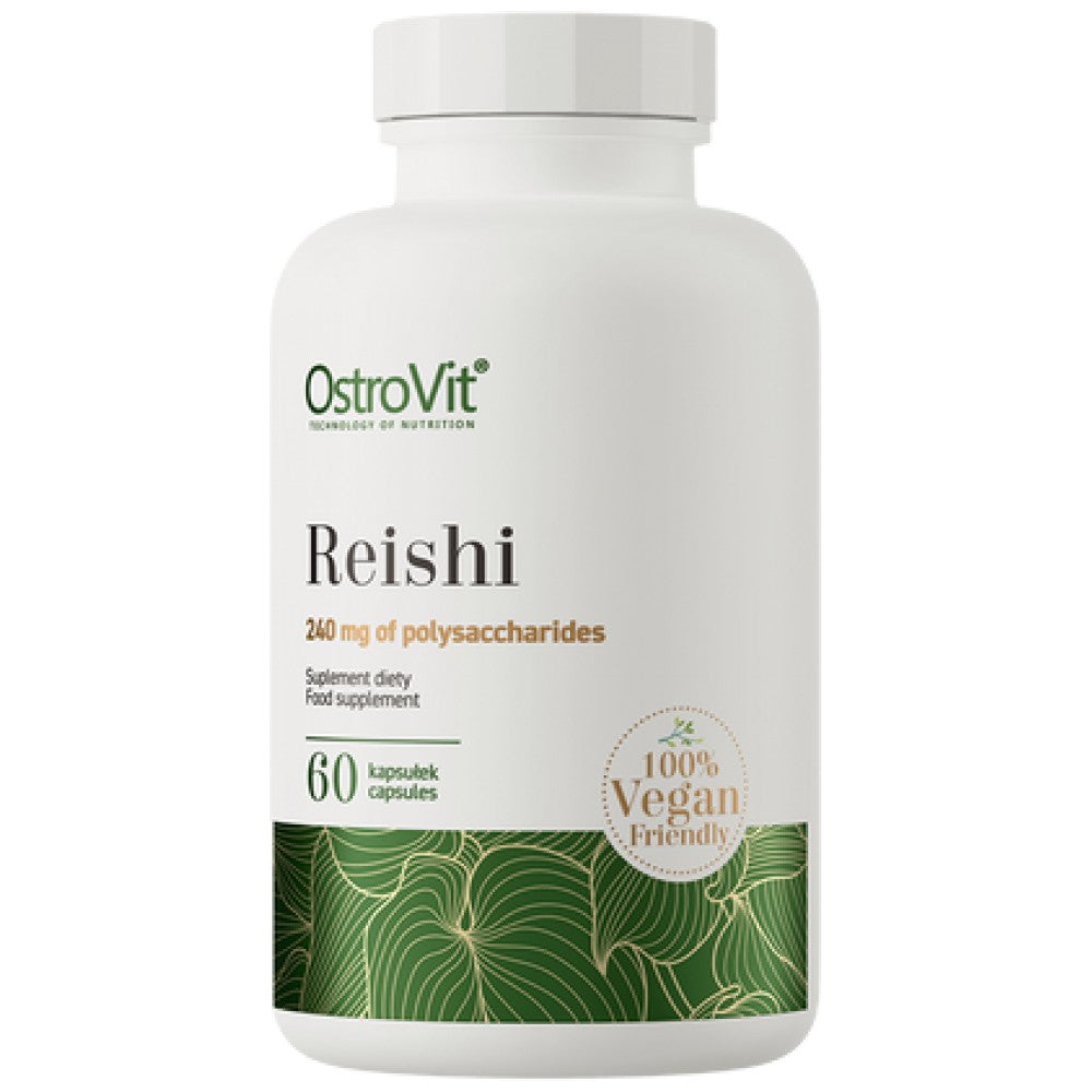 OstroVit Reishi 600 mg Vege - Рейши 600 mg (Веган)