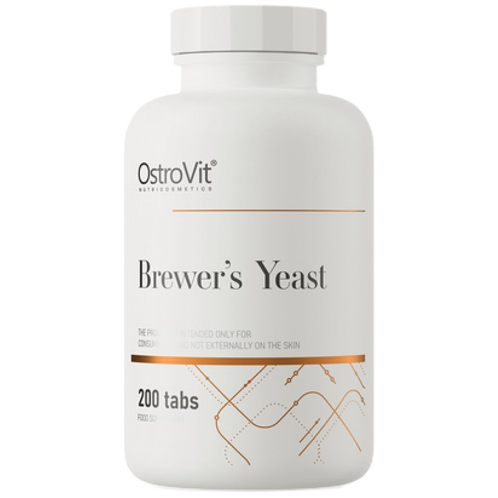 OstroVit Brewer's Yeast 400 mg - Бирена мая 400 mg
