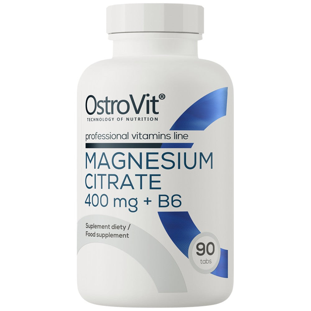 OstroVit Magnesium Citrate 400 mg + B6 - Магнезиев цитрат 400 mg с Б6
