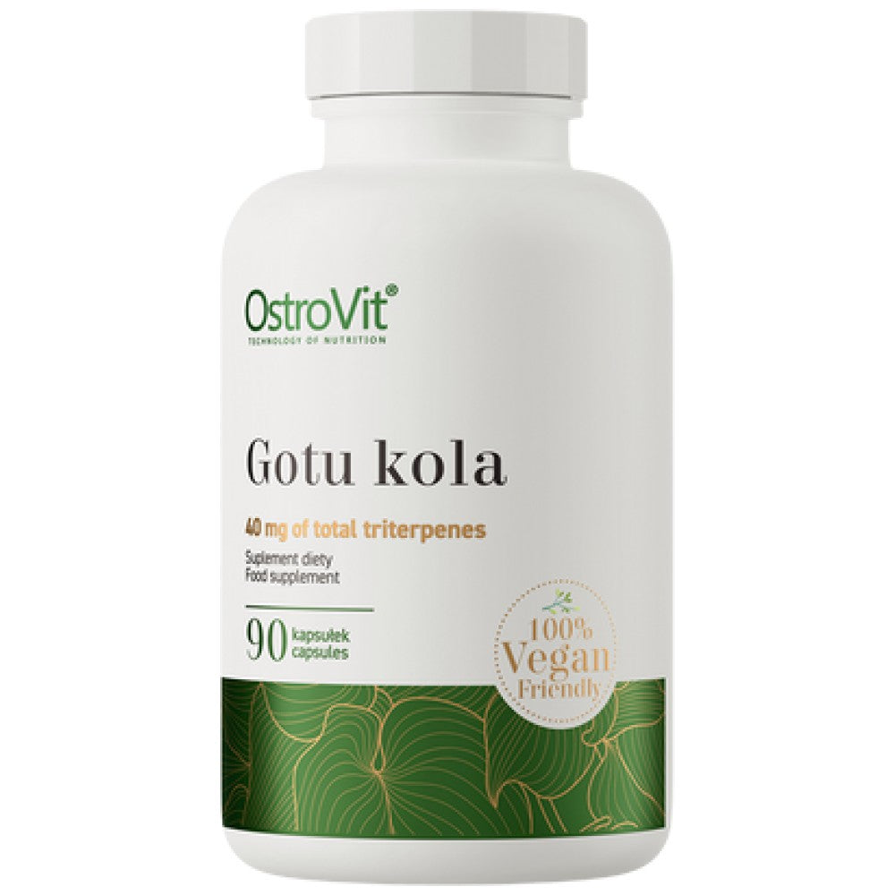 OstroVit Gotu Kola 400 mg Vege - Готу кола 400 mg веган