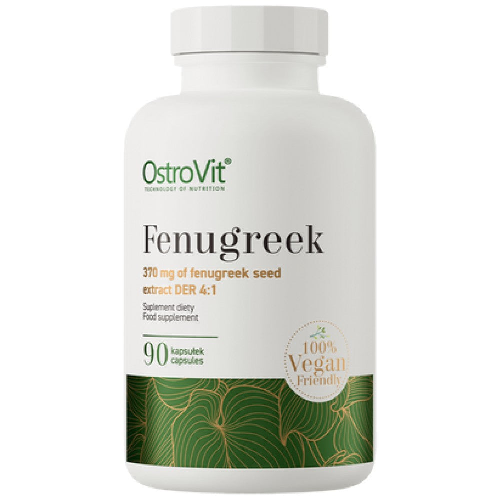 OstroVit Fenugreek 370 mg 4:1 Seed Extract - Сминдух екстракт 370 mg