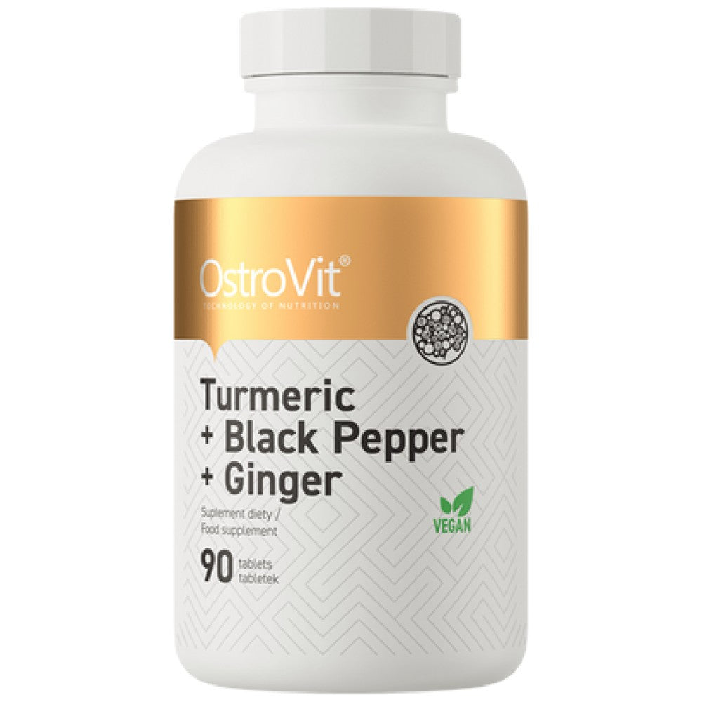 OstroVit Turmeric + Black Pepper + Ginger - Куркума с черен пипер и джинджифил